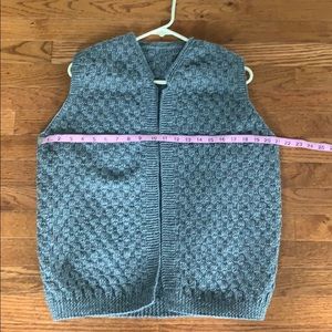 Smoke Grey Knitted Vest